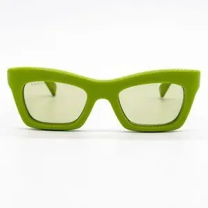 Gucci | Accessories | New Gucci Gg773s 06 Green Cat Eye  display picture 3